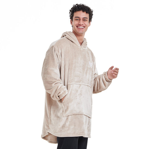 Snuggs Blanket Hoodie Beige